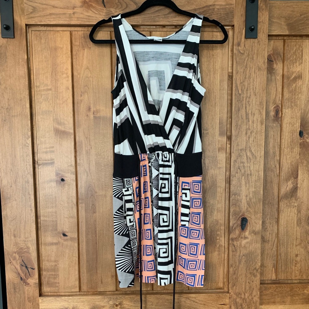 DVF Summer Print Faux-Wrap
